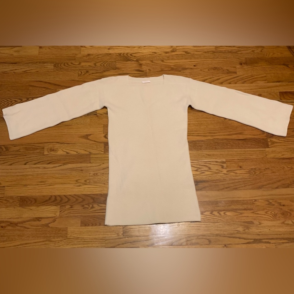See By Chloe Cream Sweater Dress